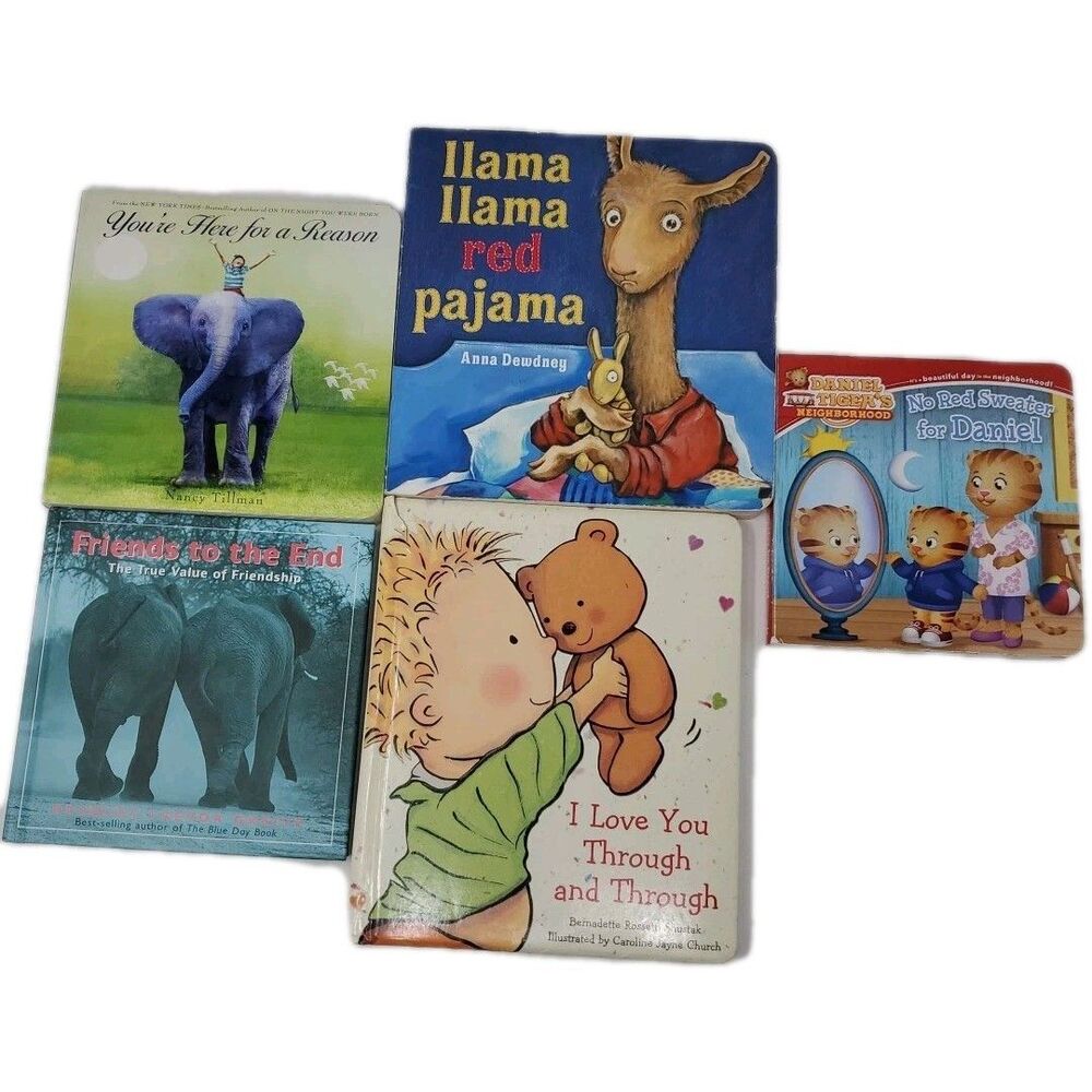 Children's Book Bundle Lot Of 5 Hardcover Softcover Reading